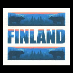 Fashion More Joy Swedish Dishcloth - Finland Landscape ${1}