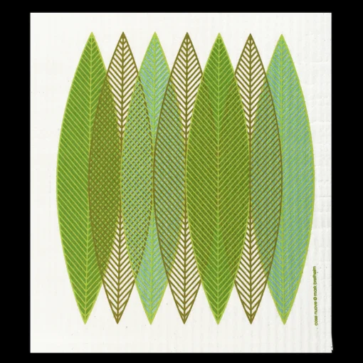 Hot Swedish Dishcloths Swedish Dishcloth - Green Blades ${1}