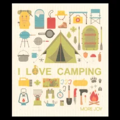 Online More Joy Swedish Dishcloth - I Love Camping ${1}