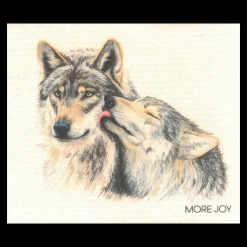 Online More Joy Swedish Dishcloth - Wolf Duo ${1}