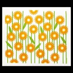 Sale Swedish Dishcloths Swedish Drying Mat - Daisy ${1}