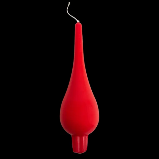 Hot Touch of Finland Swedish Large Drop Candle Red ${1}