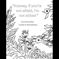 New Moomin The Coloring Book (Ages 6-12) ${1}