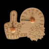 Hot Veico Löylykiulu Sauna Thermometer & Hygrometer ${1}