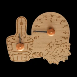 Hot Veico Löylykiulu Sauna Thermometer & Hygrometer ${1}