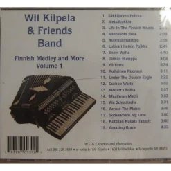 Hot Touch of Finland Wil Kilpela & Friends Band - Finnish Medley and More Vol. 1 ${1}