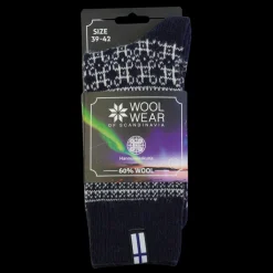 Hot WOOLWEAR Finnish Flag Hannunvaakuna Wool Socks ${1}