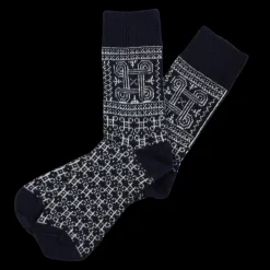 Hot WOOLWEAR Finnish Flag Hannunvaakuna Wool Socks ${1}