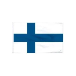 Discount Touch of Finland 2' x 3' Finnish Flag for Outdoor Use ${1}