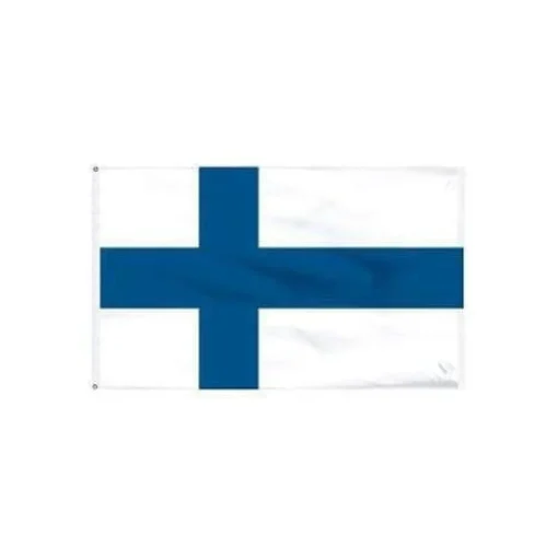 Discount Touch of Finland 2' x 3' Finnish Flag for Outdoor Use ${1}